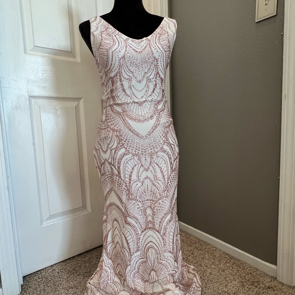 DillardsJump apparel Prom evening cruise graduation formal floor length dress